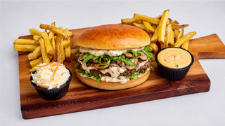 Truffle Smasz Burger Zestaw