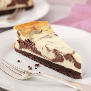 Brownie cheesecake