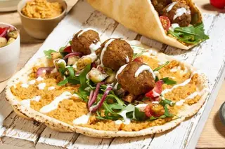 Lahmacun faláfel