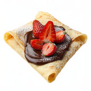 Crepe Nutella y fresa