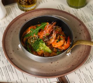 Cassolette De Gambas 