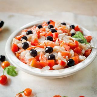 Esqueixada De Bacalao