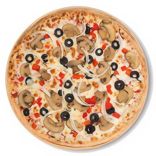 pizza vegetale (25 cm.)