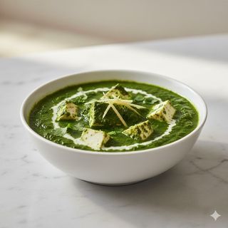 Palak paneer