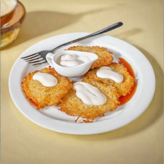 Placki ziemniaczne ze śmietaną