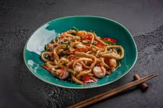 Удон с Крветками