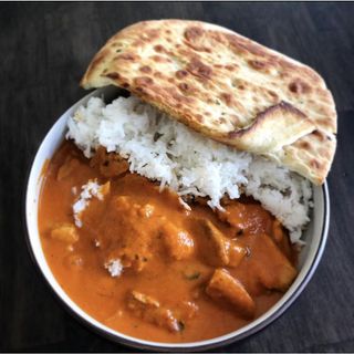 Jeera Chicken with Naan