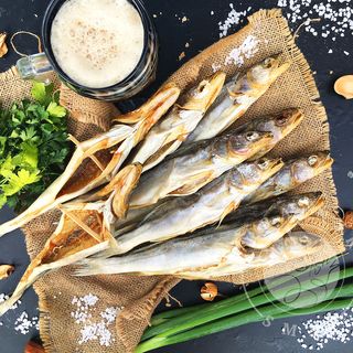 Sandacz suszony wypatroszony 280-300g