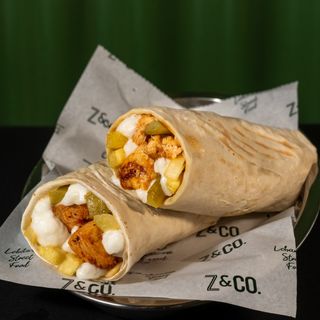 Wrap de Pollo al estilo libanés