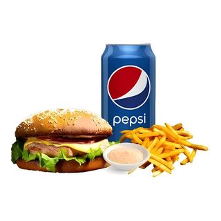 Чикенбургер сет