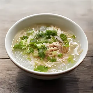 Chicken Clear Soup with Noodles