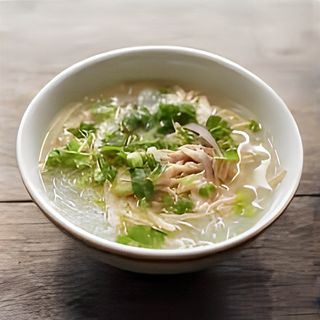 Chicken Clear Soup with Noodles