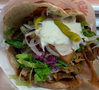 Kebab en Pan de Pita