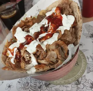 Kebab Pita Solo Carne Ternera