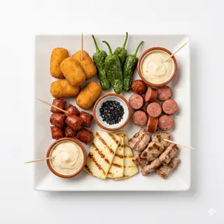 Mix De Tapas Sal Negra