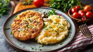 Schabowy kotlet panierowany