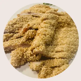 Pollo Frito con Sésamo