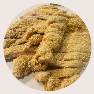 Pollo Frito con Sésamo