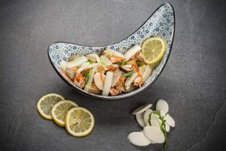 P12 Gnocchi di riso saltato granchio