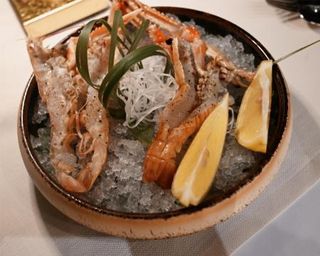 Sashimi scampi 2 pezzi