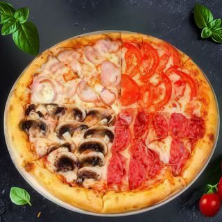 pizza cuatro estaciones (mediana)