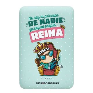Powerbank Inalámbrico 10000Mah Reina Miss Borderlike - 8436589910218