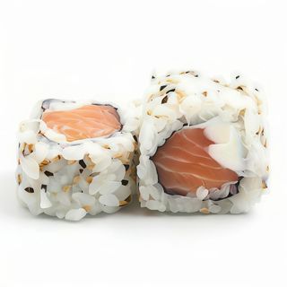 Uramaki de Salmó amb Philadelphia