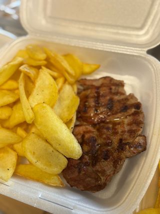 Ceafă de porc la grill