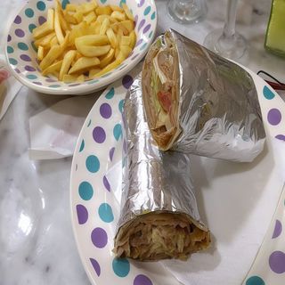 1 Kebab + 1 Durum + Patatas