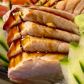 Sashimi De Atún Toast (5 Pzs.)