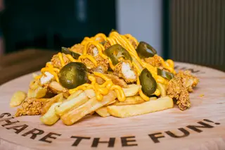 Crispy loaded fries