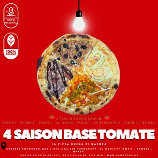  4 SAISON BASE TOMATE   LARGE   