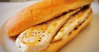 Bocadillo Caliente De Pollo  (Barra)