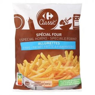 Patatas Fritas Corte Fino Para Horno Carrefour 600 Gr.