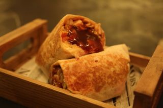 Burrito De Pollo Barbacoa