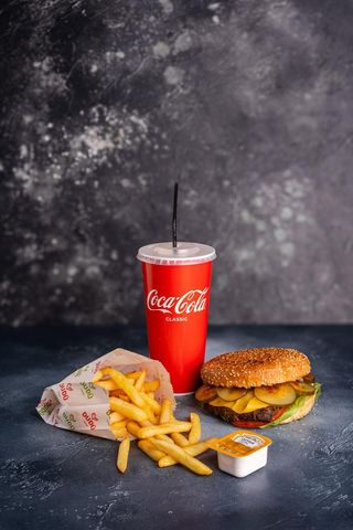 Комбо Говяжий Чизбургер