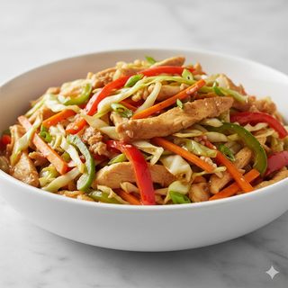 Chop Suey Con Pollo