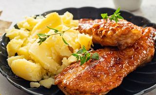 Faszerowane udo z kurczaka