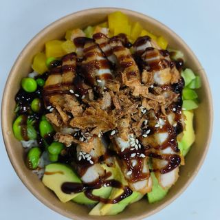 6-K Poke Kau Pollo Crujiente