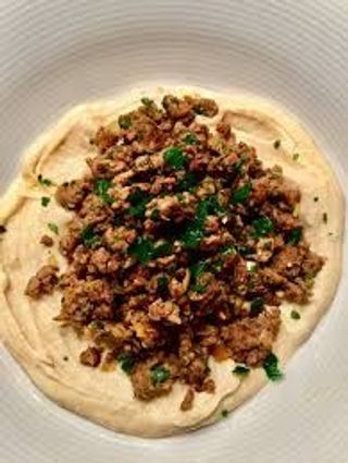 Houmous Viande Hachée