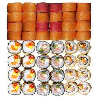 Суші-бокс 3х3 (48шт/1398г)