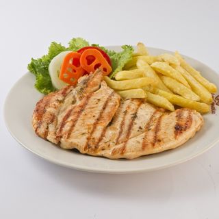 Pechuga de pollo a la plaza