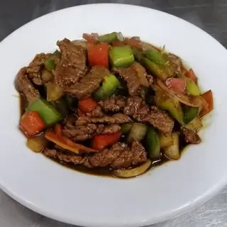 Ternera con salsa de ostras