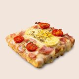 Focaccia bacon y queso brie