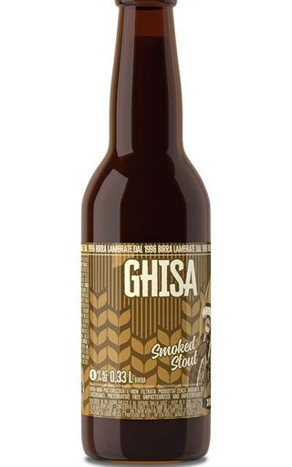 Ghisa Smoked Stout bottiglia 33 cl 5%
