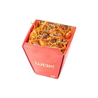 Лапша Удон с креветками