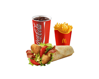 McZestaw McWrap® Bekon Deluxe Chrupiący Kurczak