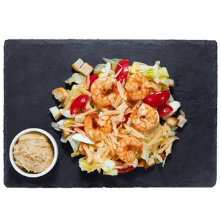 Салат Цезар з креветкою