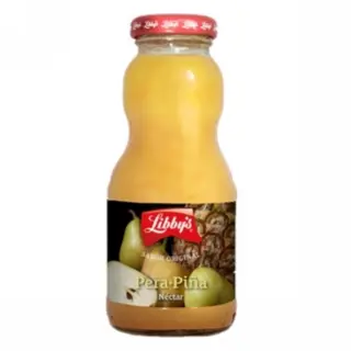 Zumo de pera y piña