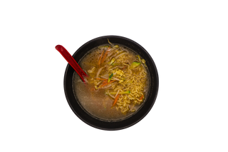 153. Ramen con verdure